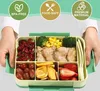 Dětská krabička na oběd s přihrádkami Bento Box bez BPA Náhled obrázku produktu 4