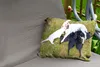 MuchoWow® Outdoor Kissen - Hund mit vielen Welpen - 60x40 Produktbild-Vorschau 2