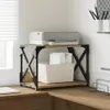 vidaXL Supporto per stampante Quercia artigianale 44 x 26 x Anteprima dell’immagine prodotto 2