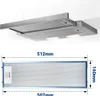 Metallfettfilter 2-er Set Ersatz für AEG 405534414/9 Produktbild-Vorschau 6