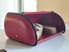 LS-LebenStil Vintage Brotkasten Rot 34cm Metall Retro Produktbild-Vorschau 4