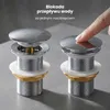 Korek Klik Klak umywalkowy bez przelewu stal nierdzewna Podgląd zdjęcia produktu 6