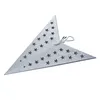 Clayre & Eef Hängender Stern 90x20x90 cm Silberfarbig Produktbild-Vorschau 2
