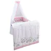 Baby-Delux Babybett Kinderbett Natalie Princess 70x140 Weiß Produktbild-Vorschau 2
