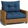 Polster Gartenmöbel Rückenkissen 40x50 cm Outdoor Rattan Produktbild-Vorschau 1