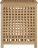 vidaXL Wäschebehälter 50x35x60 cm Massivholz Teak Produktbild-Vorschau 4