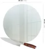 Runde ESG Glasplatte - Klarglas Transparent - Tischschutz - Produktbild-Vorschau 3