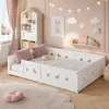 INONEFT Bodembed 140x200 cm met valbeveiliging, kinderbed Productafbeelding-voorbeeld 1
