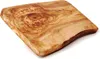 A close-up, angled view of a wooden cutting board with a natural, live edge. Produktbild-Vorschau