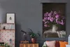 MuchoWow® Wandteppich Wandbehang Krug - Blumen - Rosa Produktbild-Vorschau 6