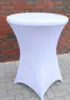 Stehtischhusse Stretch weiß Ø 80 cm Tischhusse Produktbild-Vorschau 1