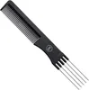 Pettine per cotonare K-Pro - Pettine da parrucchiere nero Anteprima dell’immagine prodotto 1