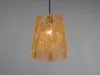 Kleine Boho Pendelleuchte einflammig mit Lampenschirm aus Produktbild-Vorschau 7