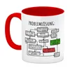 Ablaufdiagramm zur Problemlösung Kaffeebecher Rot Produktbild-Vorschau 2