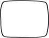 Türdichtung gorenje 235744 rundum 4Haken für Backofen Produktbild-Vorschau 1