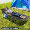 COSTWAY bawełniany pokrowiec na łóżko kempingowe, pokrowiec Podgląd zdjęcia produktu 2