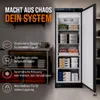 GastroHero Lagertiefkühlschrank ECO 400 336 Liter Weiß Produktbild-Vorschau 3