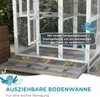 Cage à oiseaux PawHut en bois, volière pour perruches avec Voir les images du produit 5