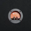 A close-up view of the back of a speaker, showing the connection terminals and product information label. Produktbild-Vorschau