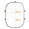 Walimex pro 2 v 1 Skládací pozadí černá/bílá 150 x 200 cm Náhled obrázku produktu 3