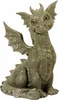 Drago da giardino XXL seduto - Statua di drago - Statua da Anteprima dell’immagine prodotto 9