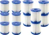 A group of filter cartridges for a pool or spa. Produktbild-Vorschau