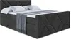 ALTDECOR Boxspringbett mit Fußteil, 2 Matratzen und Topper Produktbild-Vorschau 2