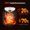 Aigostar - Heißluftfritteuse, Heisluftfrit?se ohne Öl Produktbild-Vorschau 5