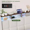 INONEFT Polsterbett 90x200 cm LED Beleuchtung und USB Produktbild-Vorschau 5