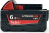 Akku 18V 6,0Ah kompatibel mit Milwaukee M18  Akubee Produktbild-Vorschau 5