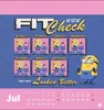 Minions Postkartenkalender 2027 Produktbild-Vorschau 12