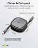 Selbstaufrollendes USB-C-Kabel, 1 m, schwarz;silber Produktbild-Vorschau 6
