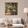 MuchoWow® Wandteppich Wandbehang Hirsch - Natur - Geweih - Produktbild-Vorschau 5