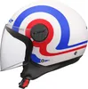 Jet Helma LS2 OF558 SPHERE LUX II Urby White Matt Blue Red Náhled obrázku produktu 2