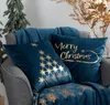 Eurofirany Kissenbezug Joy Kissenhülle Merry Christmas Produktbild-Vorschau 2