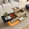 okwish Höhenverstellbarer-Couchtisch Sideboard mit Produktbild-Vorschau 1