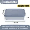 Brotdose Kinder Edelstahl mit Einsatz, BPA frei, Lunchbox, Produktbild-Vorschau 4