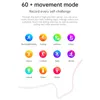 Marketing image showing icons for different movement modes on a smartwatch. Náhled obrázku produktu