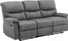 3+2-Sitzer Sofa und Sessel mit Relaxfunktion aus grauem Produktbild-Vorschau 5