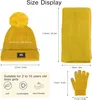ANTCOOL Kinder Winter Strandmütze Schal Handschuhe Set 2-10 Produktbild-Vorschau 6