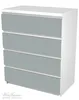 Wallario Möbelfolie / Aufkleber, geeignet für Ikea Malm Produktbild-Vorschau 3