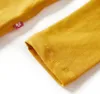 Kinder-Langarmshirt Dunkles Ocker 104 Produktbild-Vorschau 5
