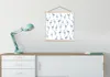 MuchoWow® Textilposter Flamingo - Blau - Muster 60x60 cm Produktbild-Vorschau 3