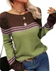 AKSA Damen Strickpullover Pullover Herbst Winter Langer Produktbild-Vorschau 3