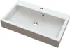 ORINOKO Gussmarmor-Waschtisch 70x10x42cm, weiß Produktbild-Vorschau 5