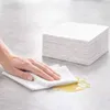 PACKEO Papierserviette 1/4-Falz 33×33 cm | 1-lagig | Weiß | Produktbild-Vorschau 5