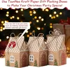 TsunNee Weihnachten Party Geschenkboxen Kraftpapier Produktbild-Vorschau 4