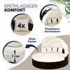 Casaria Isola Prendisole Polyrattan Ø230 Baldacchino Anteprima dell’immagine prodotto 4