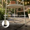 Outsunny Beistelltisch Ø36 cm Balkontisch aus Metall Produktbild-Vorschau 5