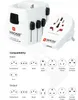 Skross PRO World & USB Universal Reiseadapter, Weltweit Produktbild-Vorschau 4
